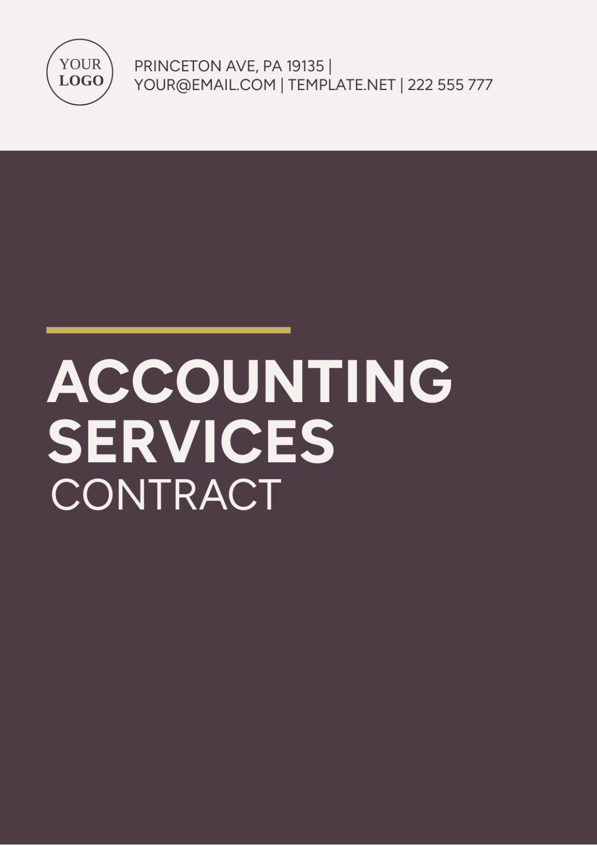 Free Accounting Services Contract Template to Edit Online Free Accounting Services Contract Template to Edit Online