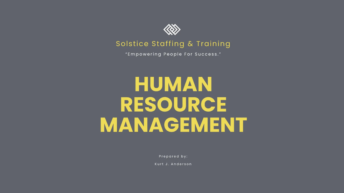 Free HR Management Presentation Template to Edit Online Free HR Management Presentation Template to Edit Online