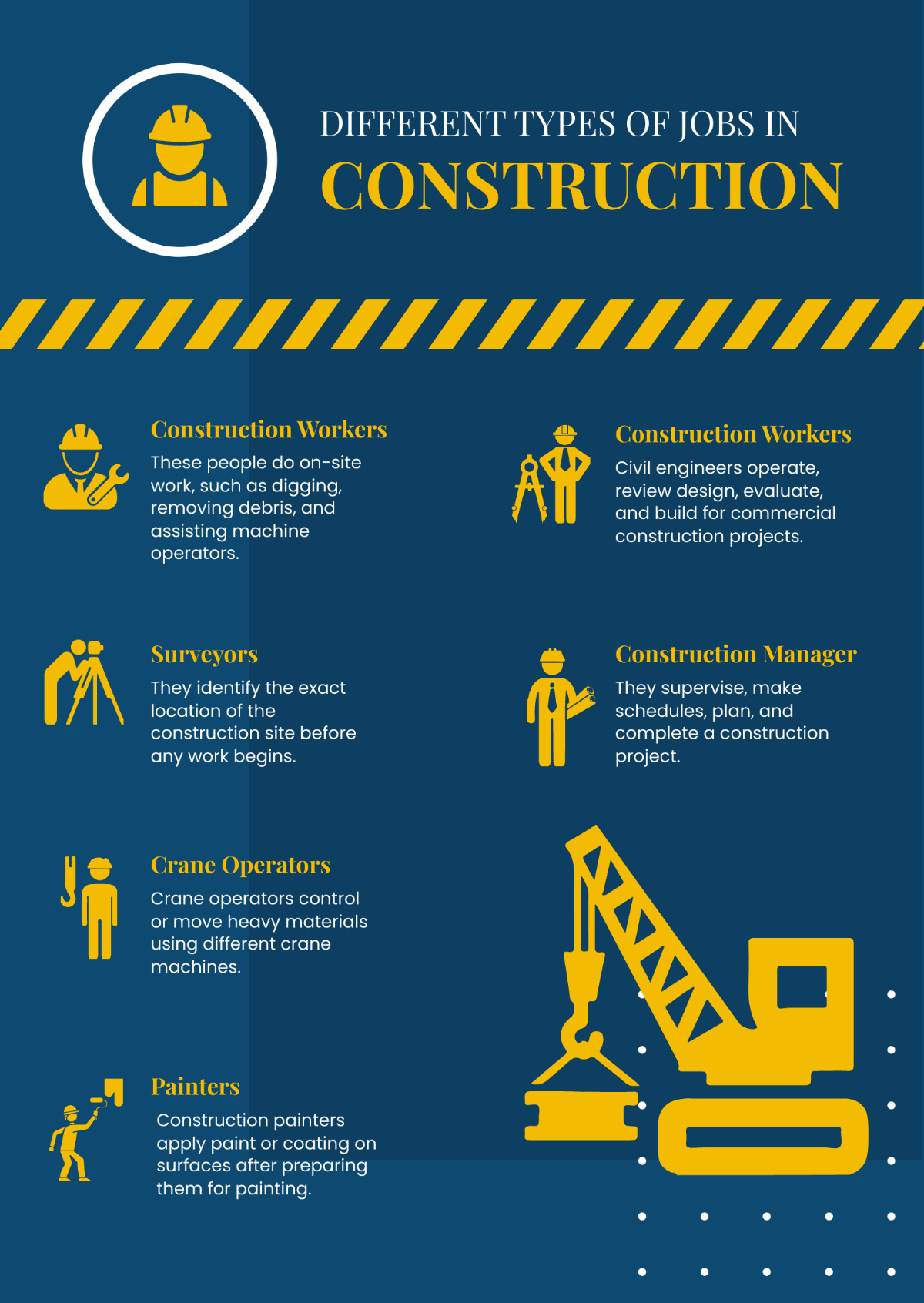 Construction Infographic Template