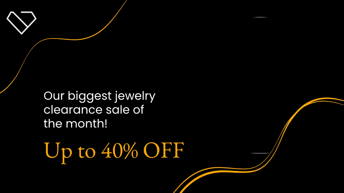 Free Jewelry Advertising Video Template to Edit Online