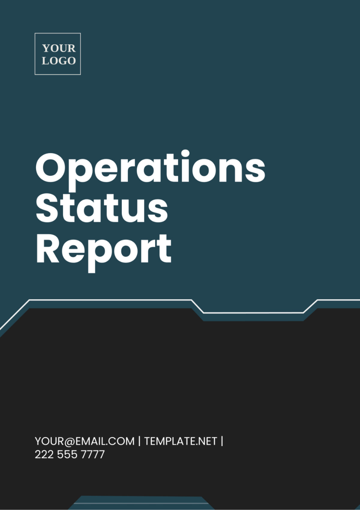 Free Operations Status Report Template to Edit Online