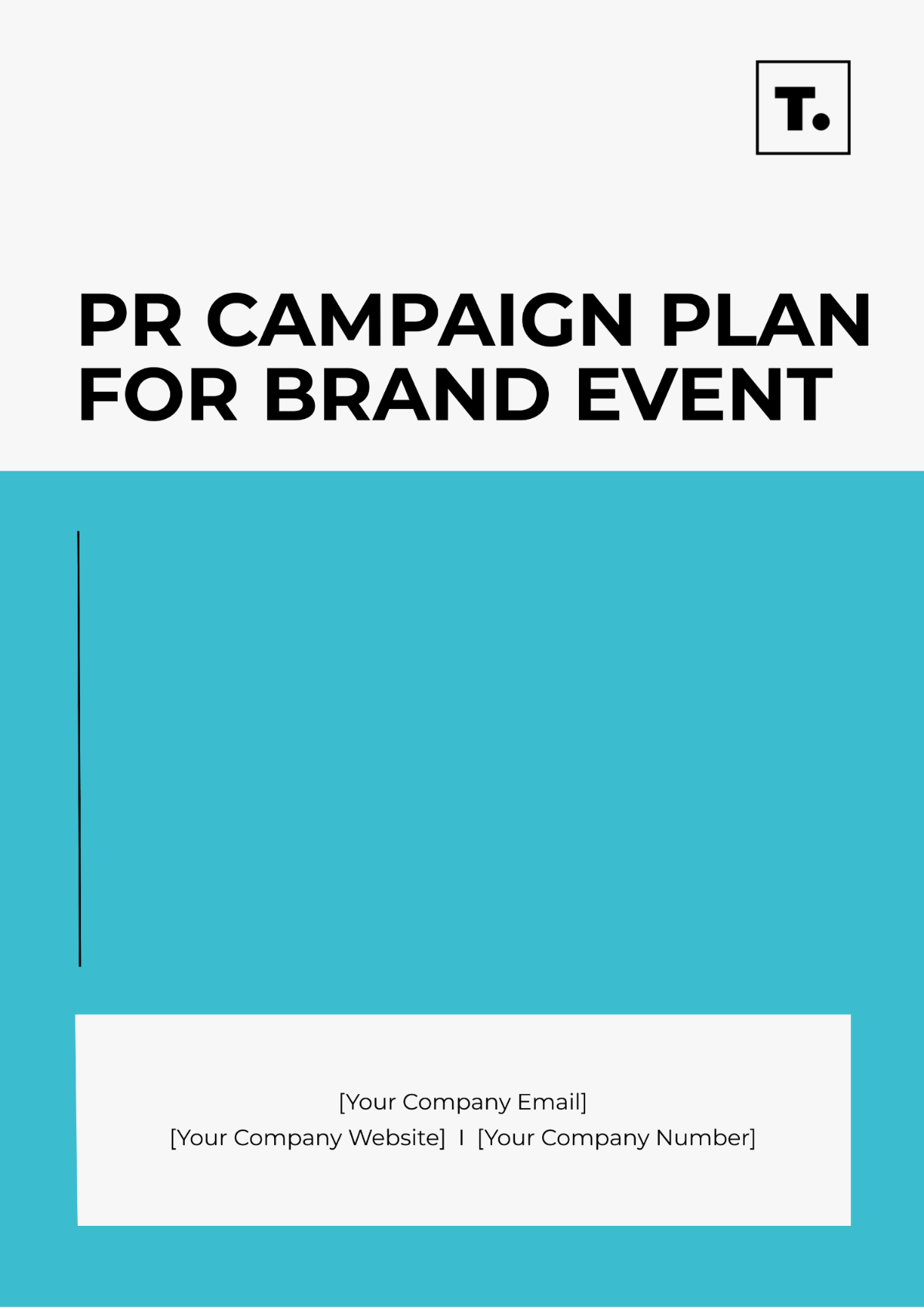 Free PR Campaign Plan For Brand Event Template to Edit Online
