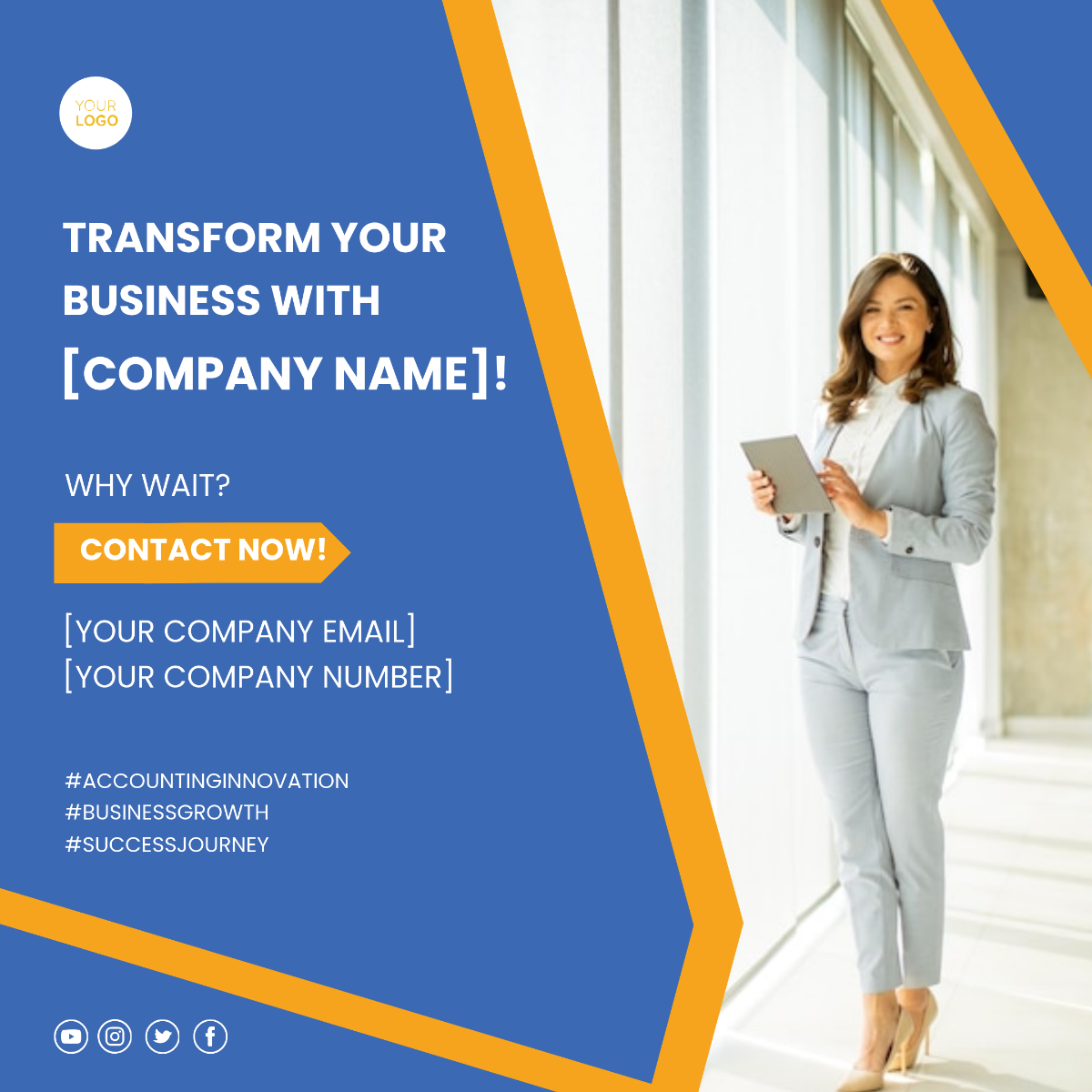 Free Accounting Instagram Post Template to Edit Online Free Accounting Instagram Post Template to Edit Online