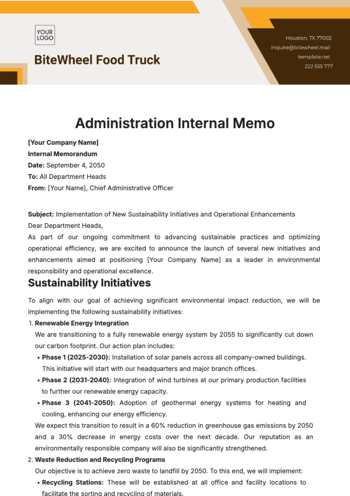 Free Administration Internal Memo Template to Edit Online Free Administration Internal Memo Template to Edit Online