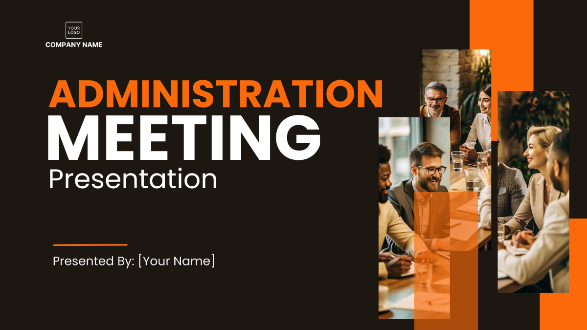 Free Administration Meeting Presentation Template to Edit Online Free Administration Meeting Presentation Template to Edit Online