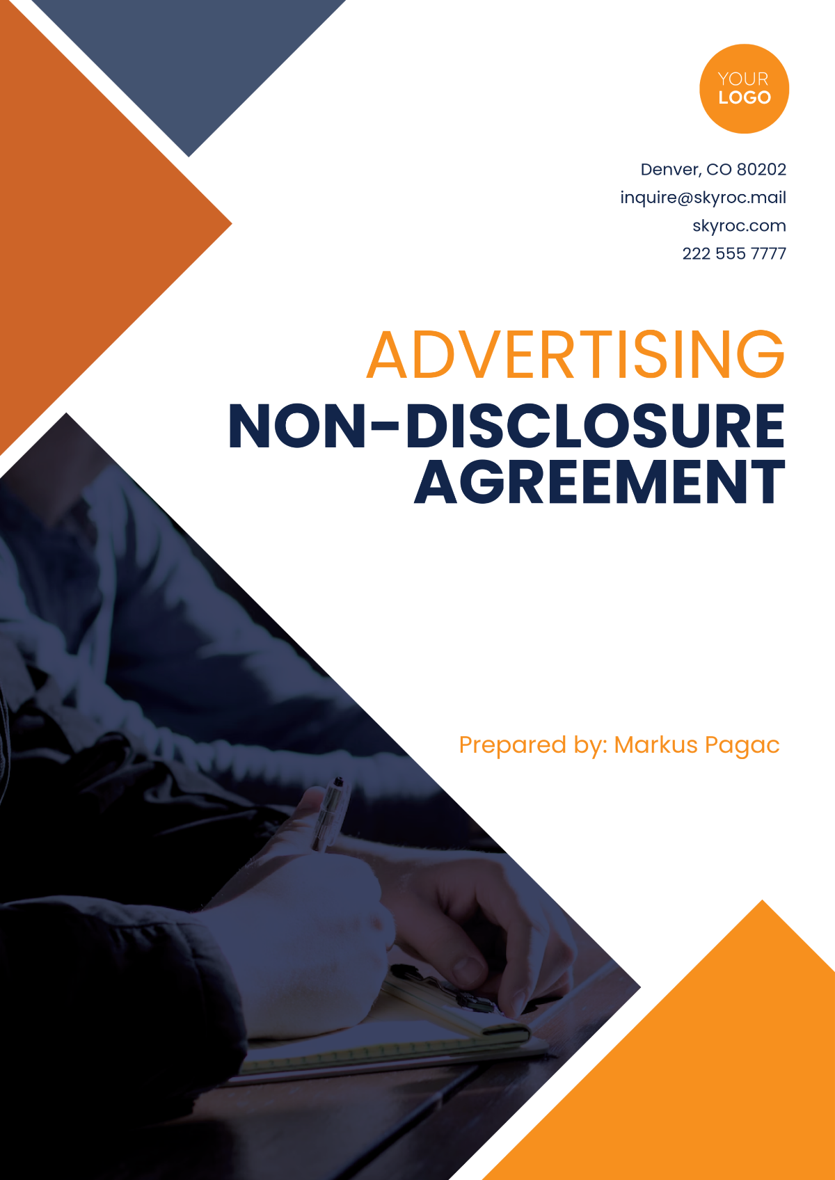 Free Advertising Non-Disclosure Agreement Template to Edit Online