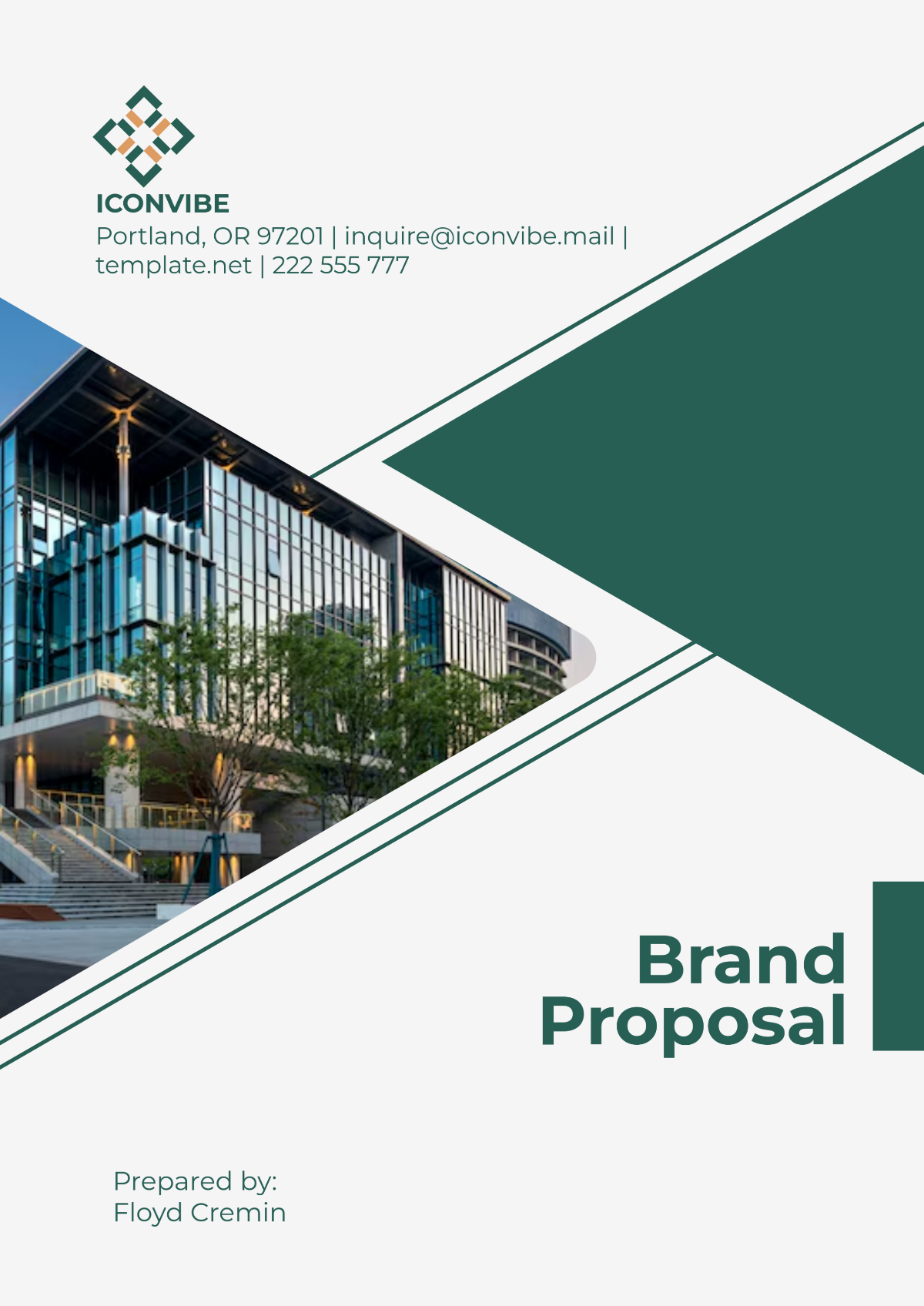 Free Brand Proposal Template to Edit Online