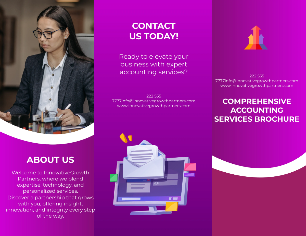 Free Comprehensive Accounting Services Brochure Template to Edit Online Free Comprehensive Accounting Services Brochure Template to Edit Online