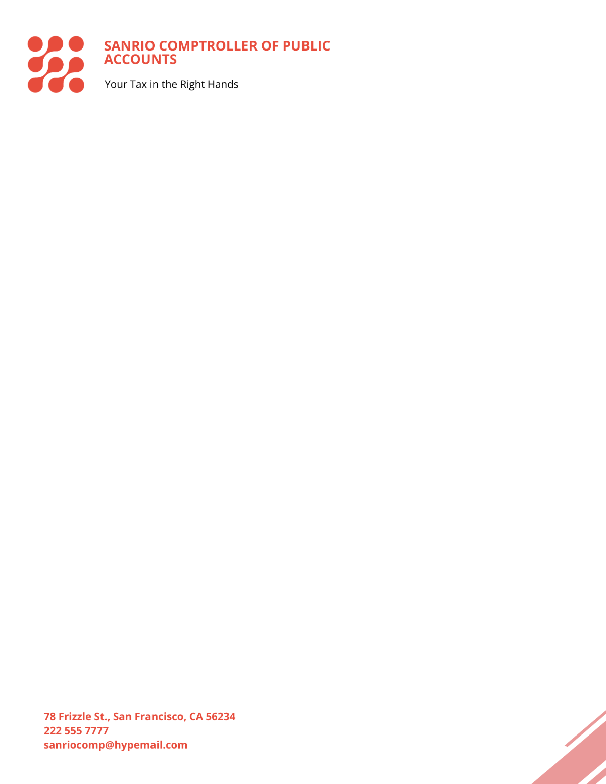 Free Comptroller Of Public Accounts Letterhead Template to Edit Online Free Comptroller Of Public Accounts Letterhead Template to Edit Online