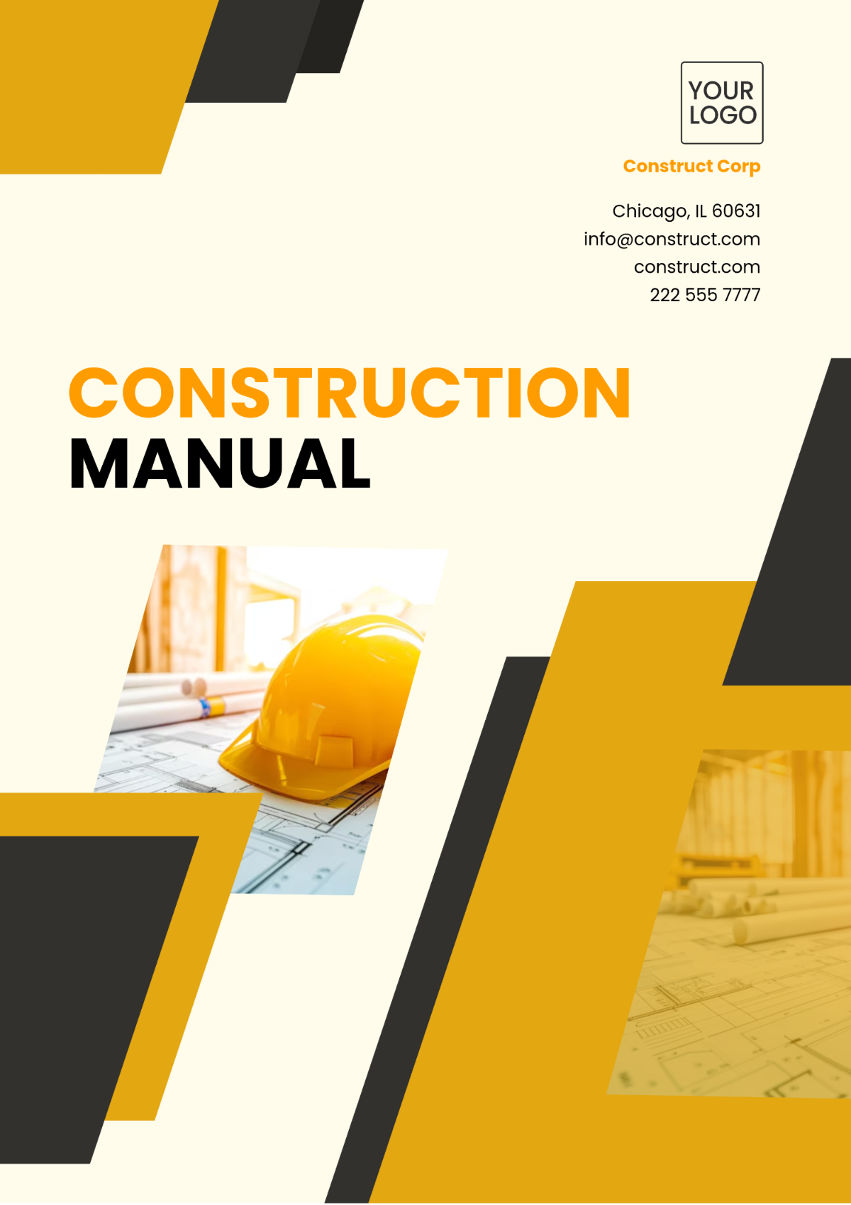 Construction Manual Template