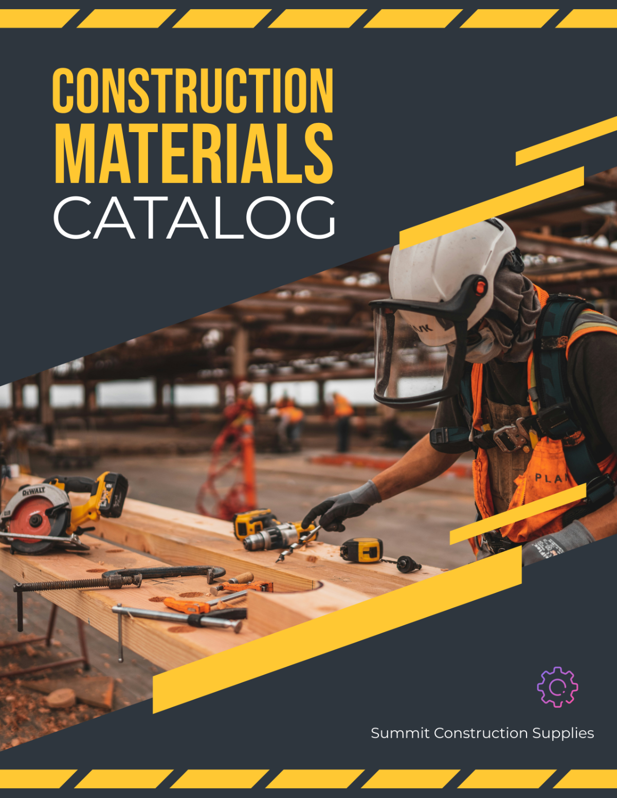 Construction Materials Catalog Template