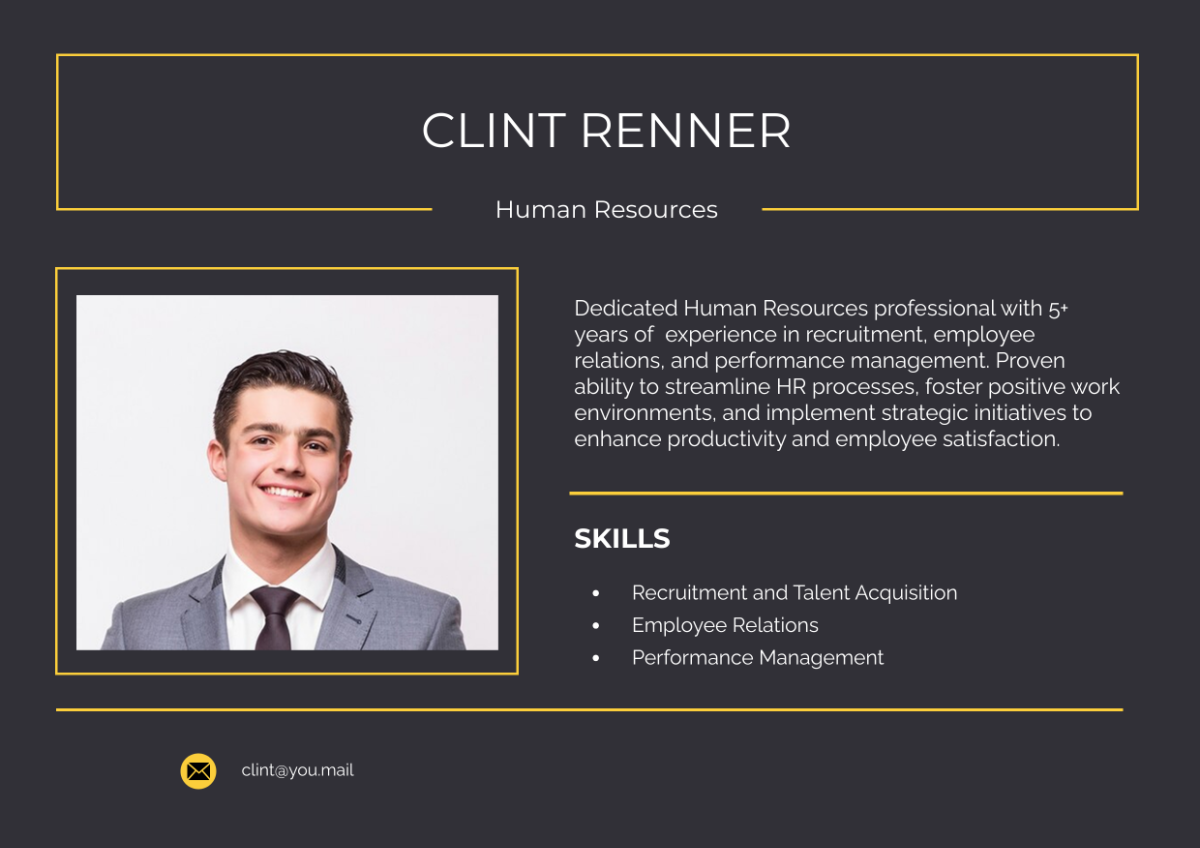 Free CV HR Half Cover Page Template to Edit Online Free CV HR Half Cover Page Template to Edit Online