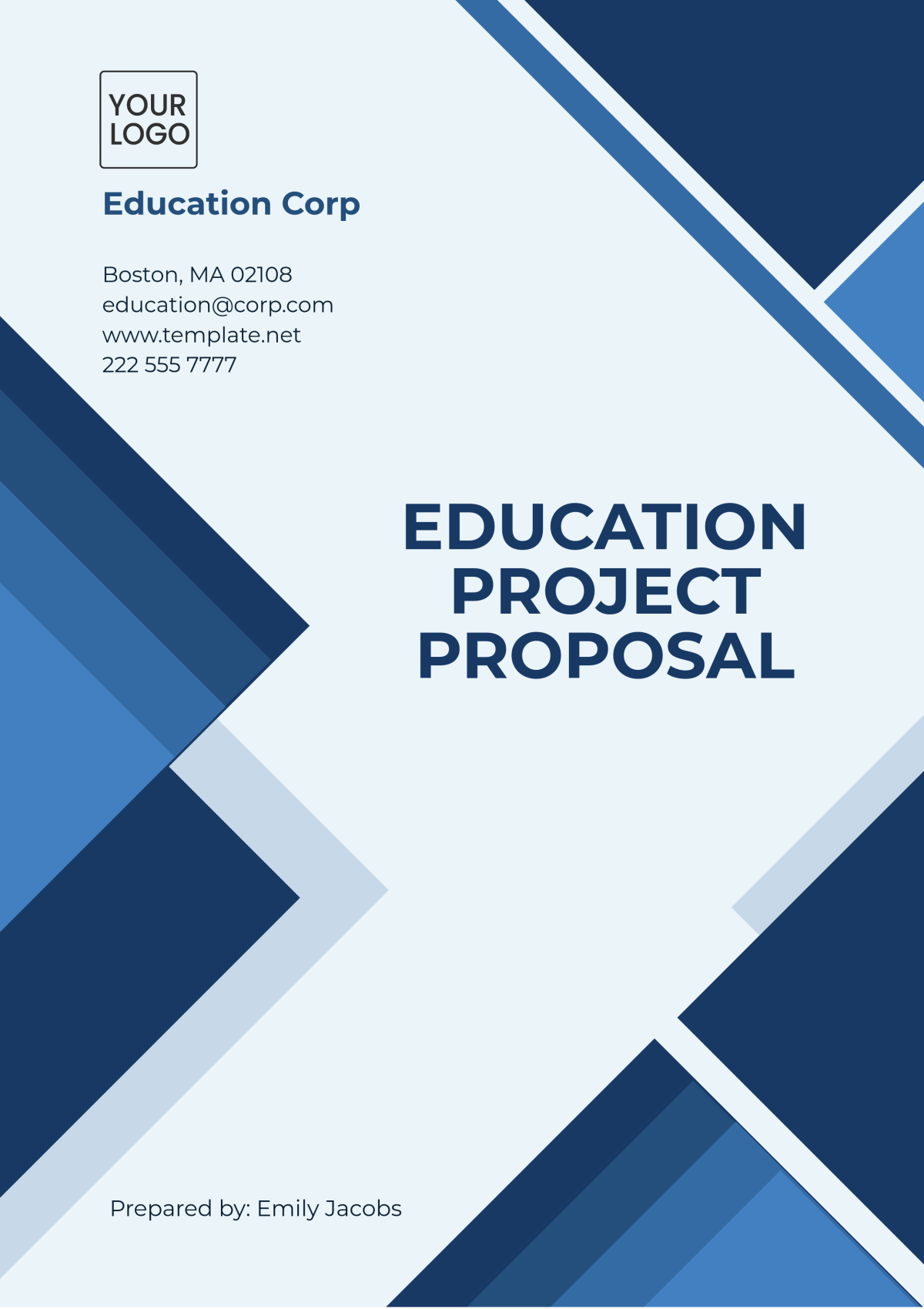 Free Education Project Proposal Template to Edit Online