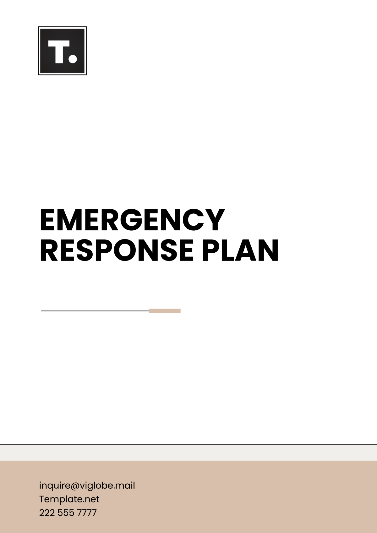 Free Emergency Response Plan Template to Edit Online Free Emergency Response Plan Template to Edit Online