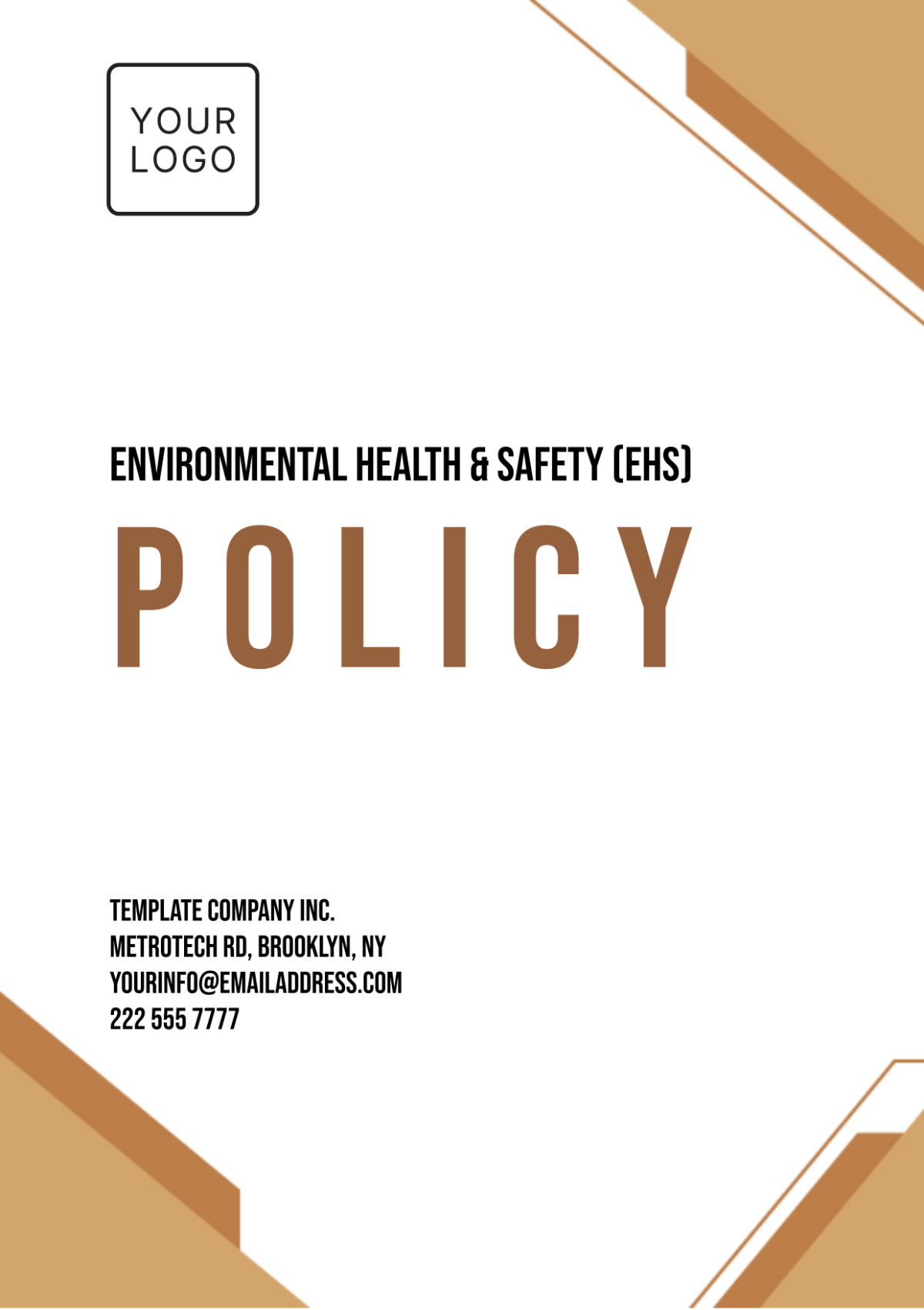 Free Environmental Health %26 Safety %28EHS%29 Policy Template to Edit Online Free Environmental Health %26 Safety %28EHS%29 Policy Template to Edit Online