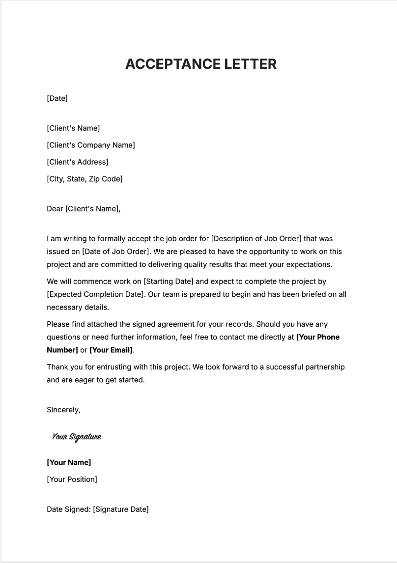 Free AI Acceptance Letter Generator, Acceptance Letter Maker Online Tool Free AI Acceptance Letter Generator, Acceptance Letter Maker Online Tool