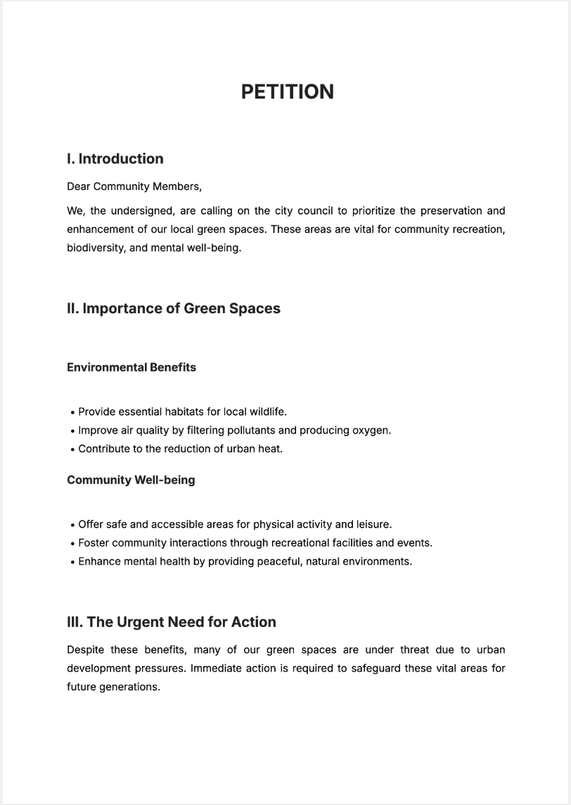 Free AI Petition Generator, Free Petition Maker Online Tool Free AI Petition Generator, Free Petition Maker Online Tool