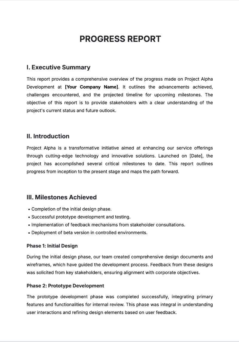 Free AI Progress Report Generator, Free Progress Report Maker Online Tool Free AI Progress Report Generator, Free Progress Report Maker Online Tool