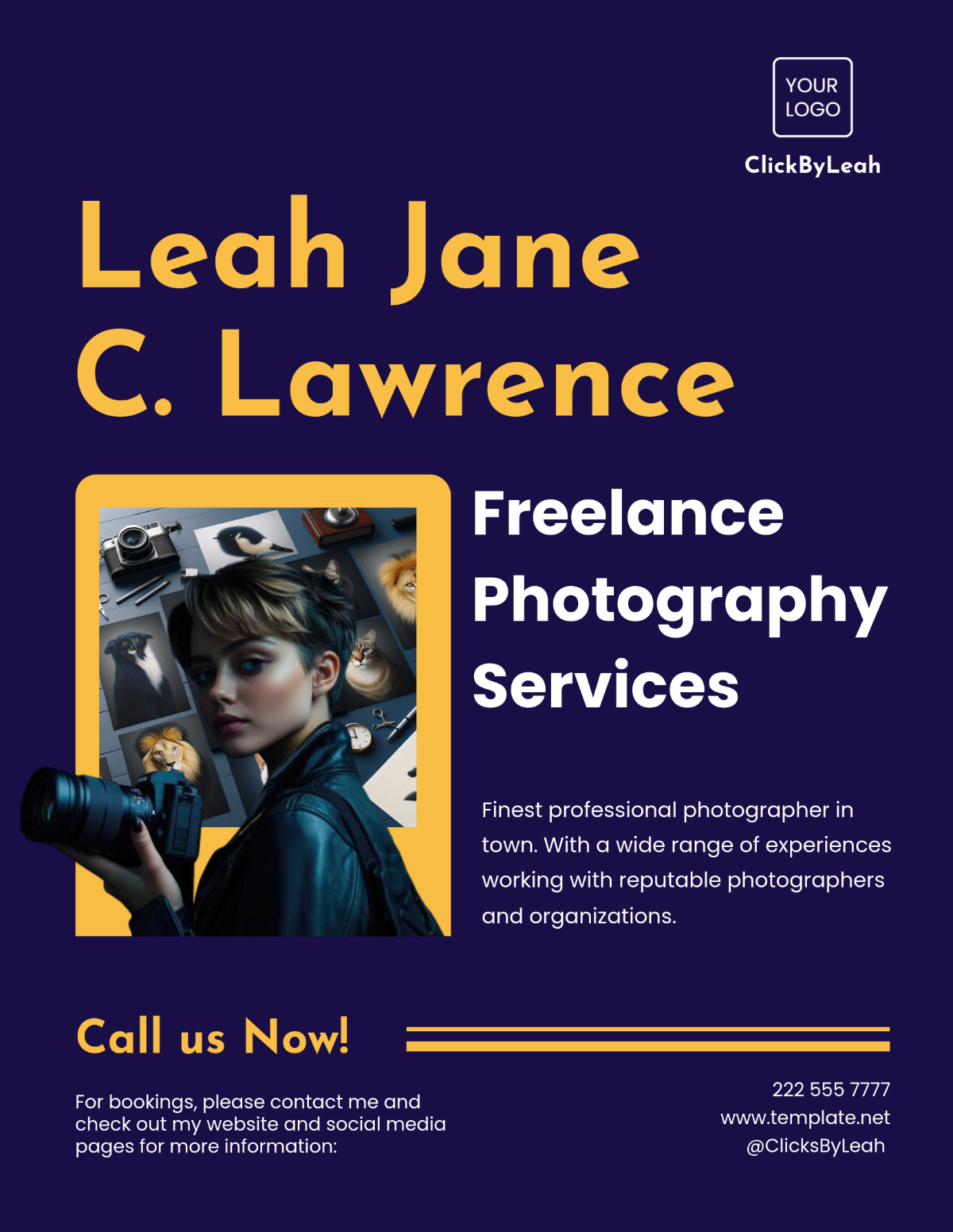 Free Freelance Advertisement Flyer Template to Edit Online | Template.net