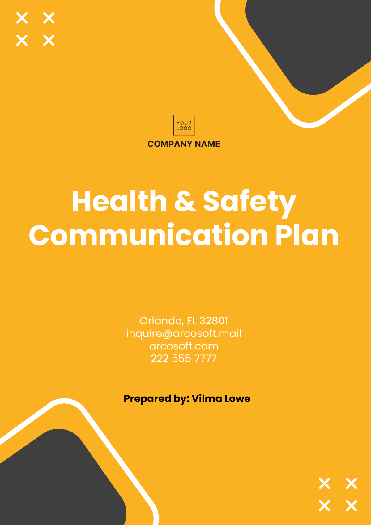 Free Health %26 Safety Communication Plan Template to Edit Online Free Health %26 Safety Communication Plan Template to Edit Online