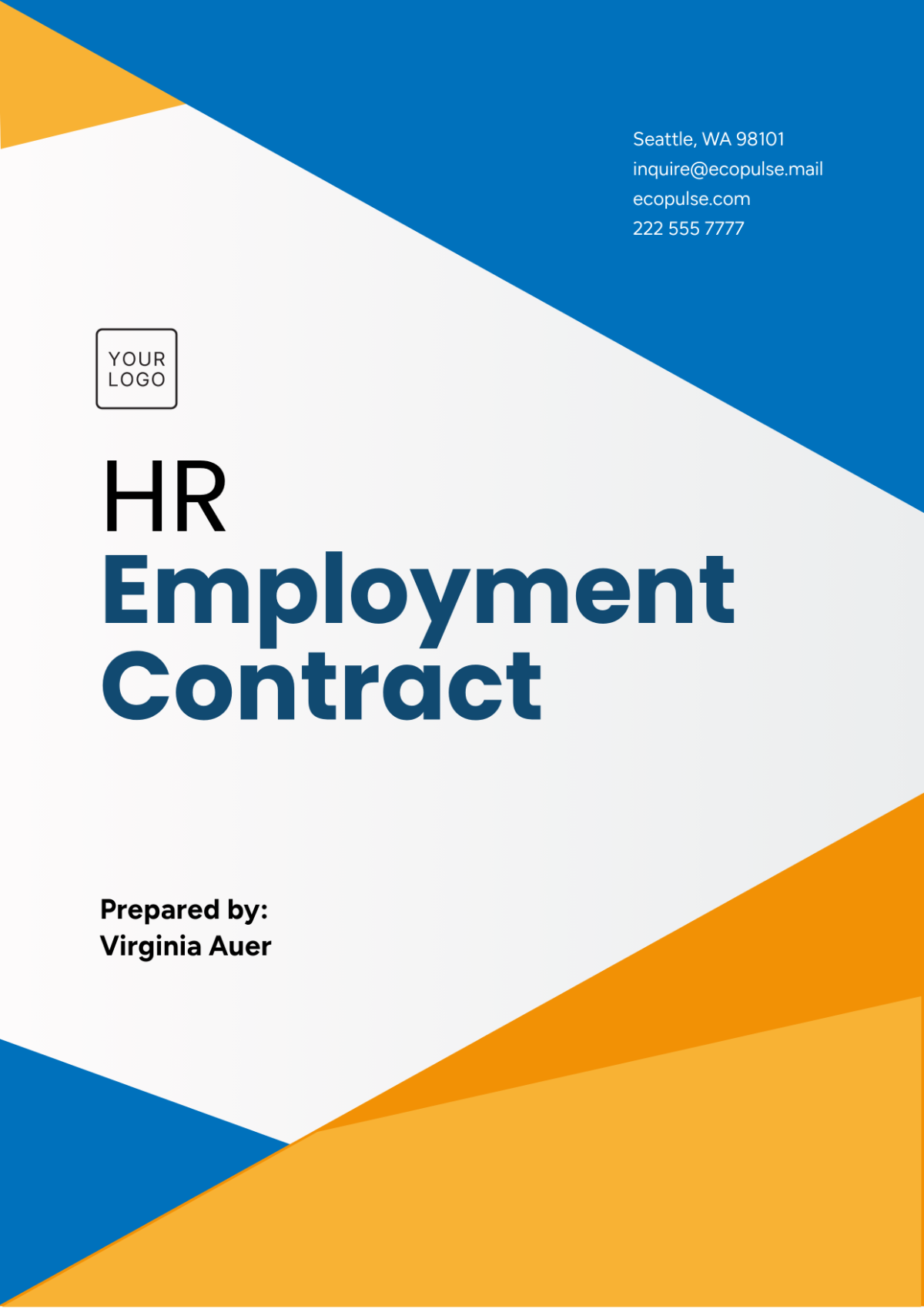 Free HR Employment Contract Template to Edit Online Free HR Employment Contract Template to Edit Online