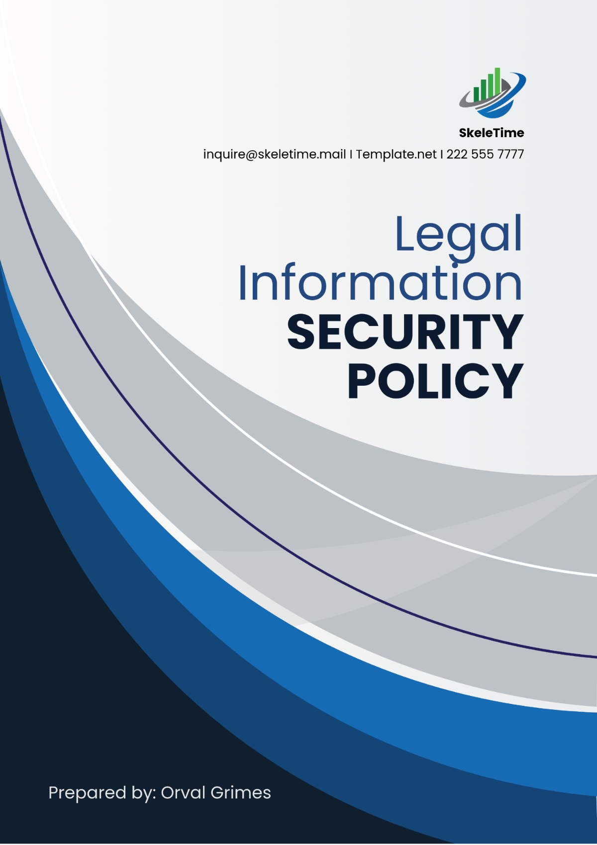 Free Legal Information Security Policy Template to Edit Online