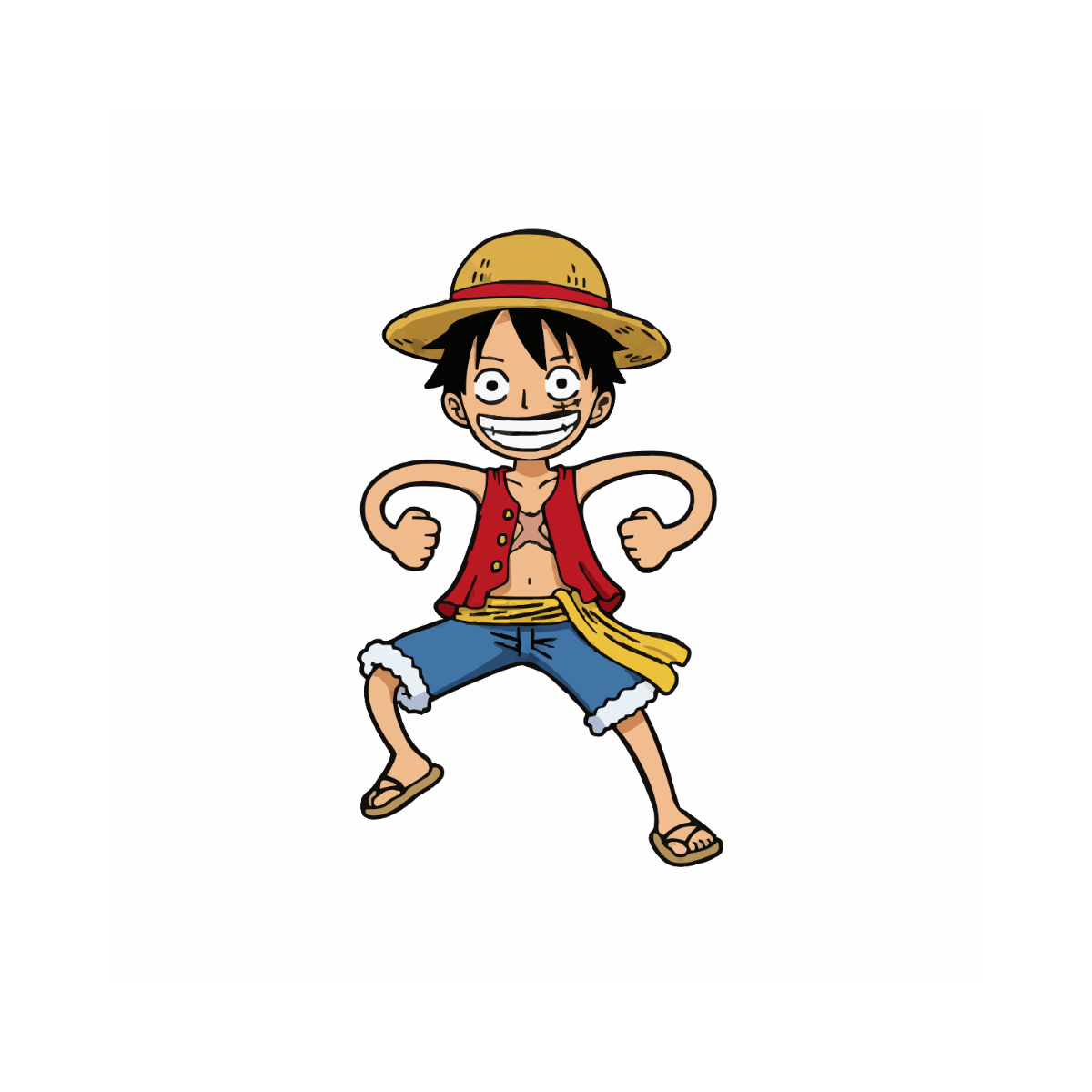 Luffy Character Clipart