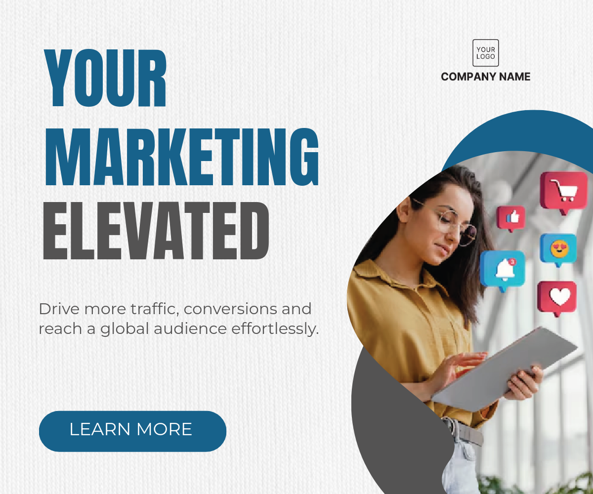 Free Marketing Ad Banner Template to Edit Online Free Marketing Ad Banner Template to Edit Online