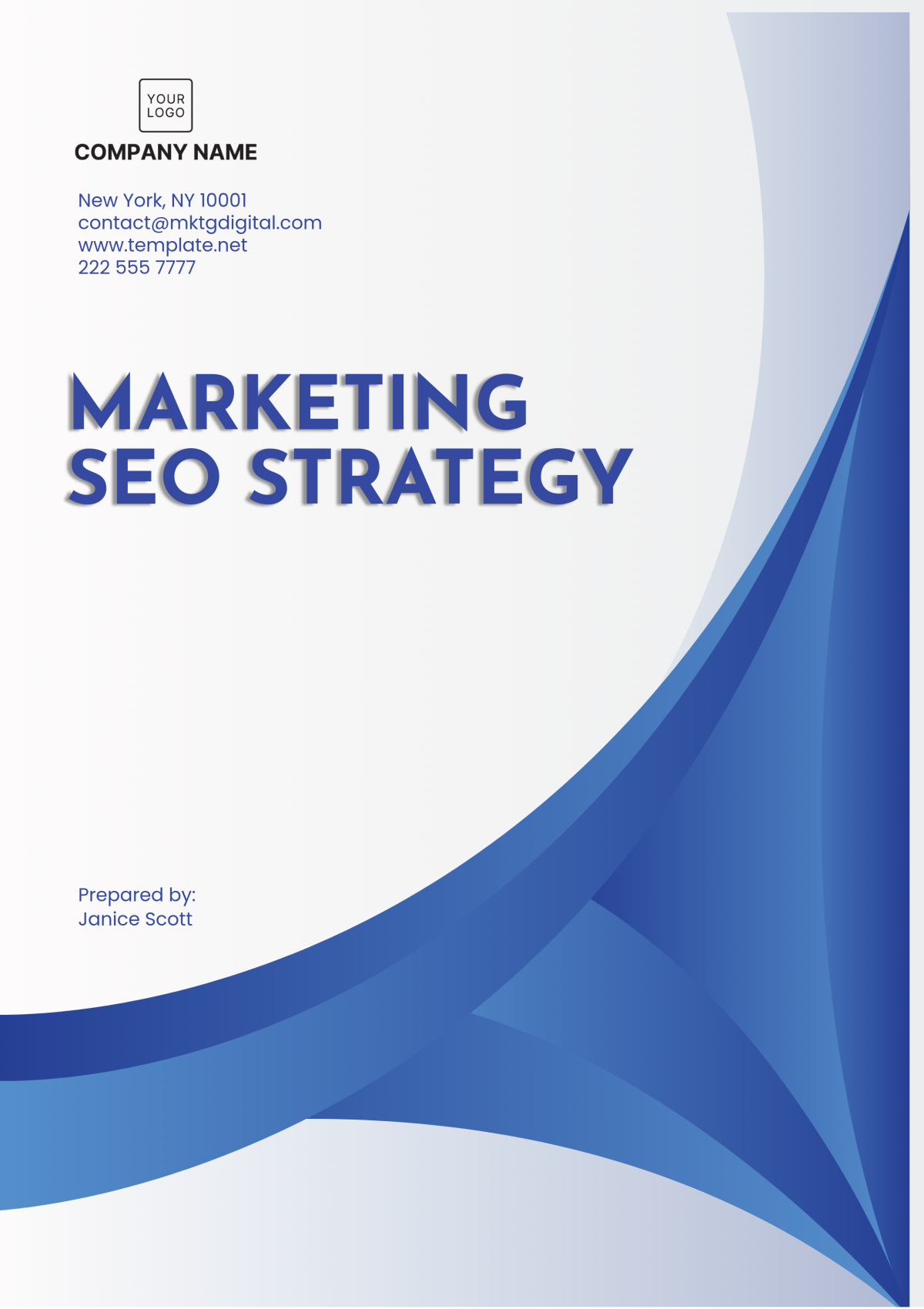 Free Marketing SEO Strategy Template to Edit Online Free Marketing SEO Strategy Template to Edit Online