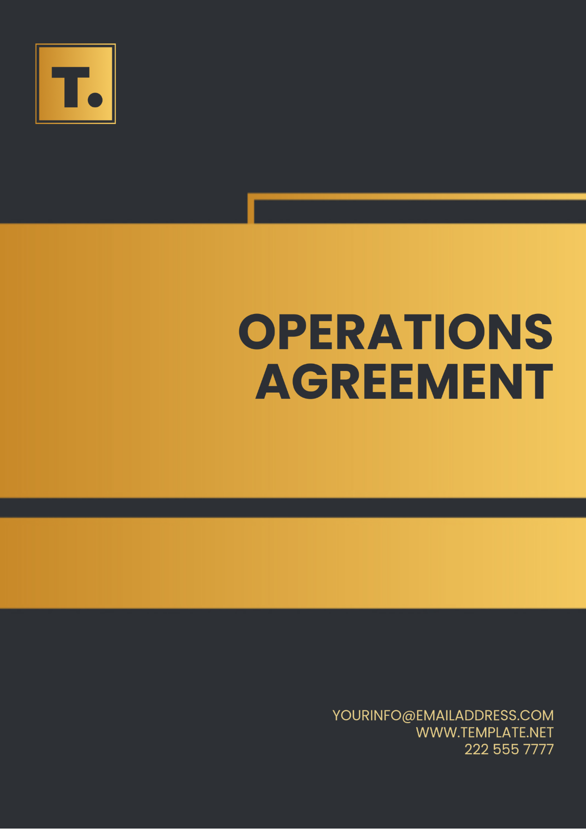 Free Operations Agreement Template to Edit Online
