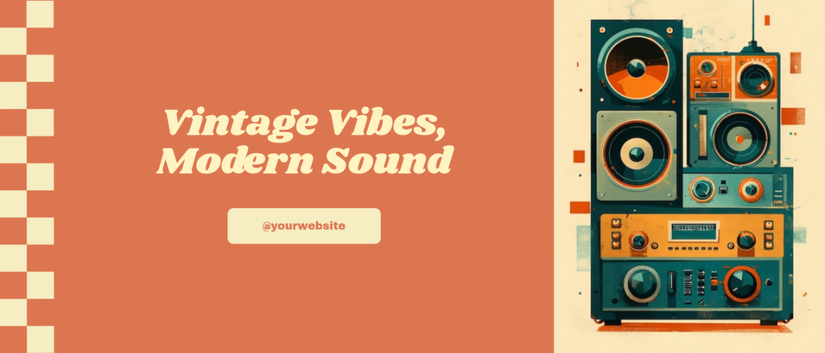 Retro Spotify Banner Template