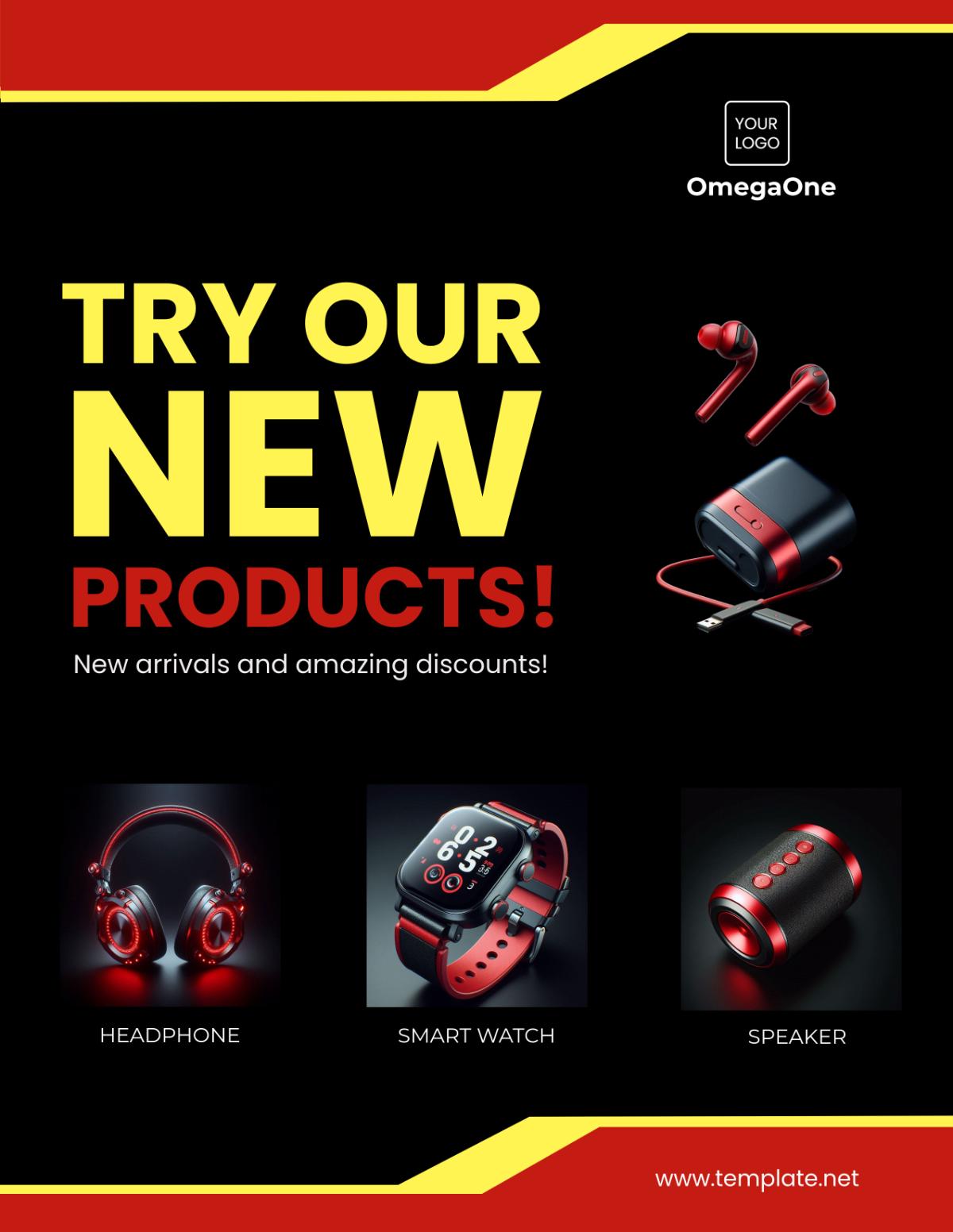 Free Sales Flyer Template to Edit Online