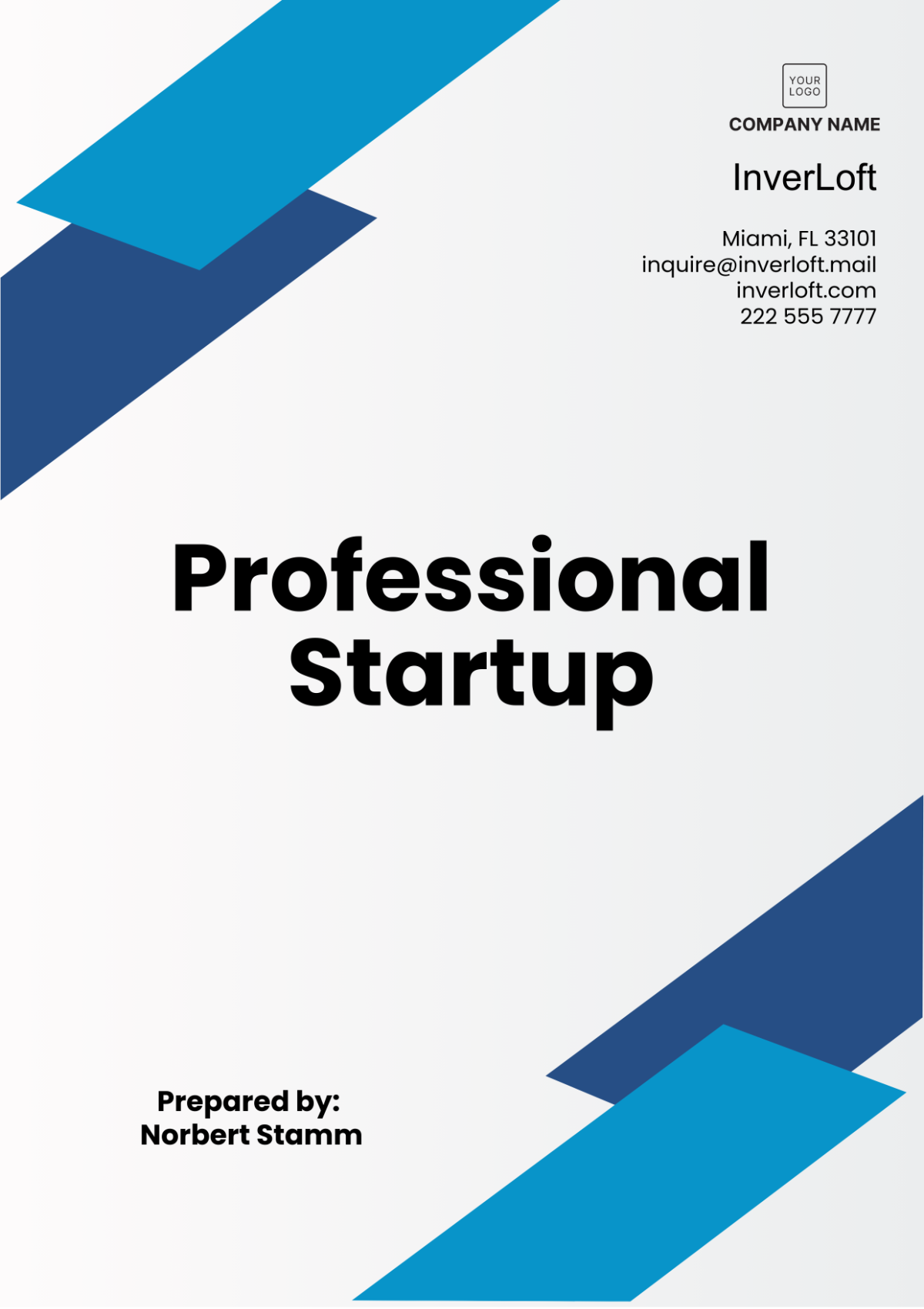 Free Startup Financial Plan Template to Edit Online