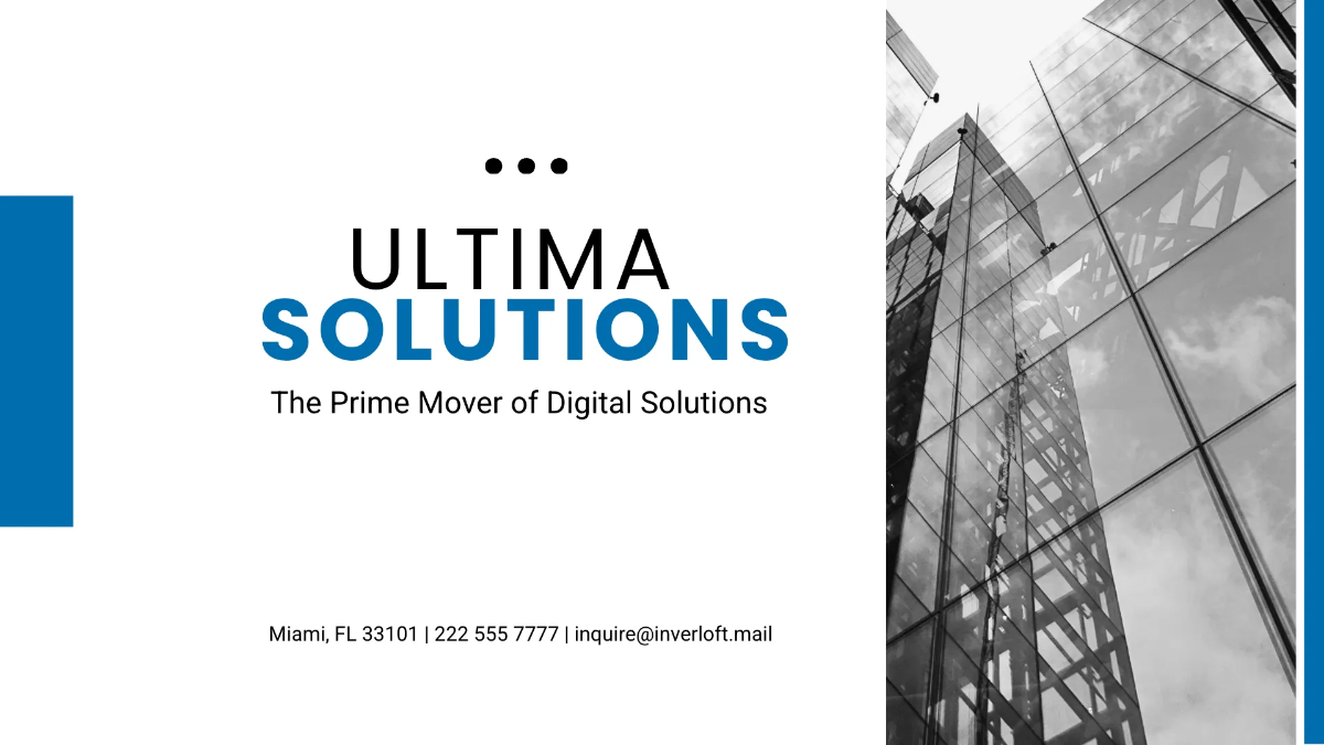 Free Startup Pitch Deck Presentation Template to Edit Online