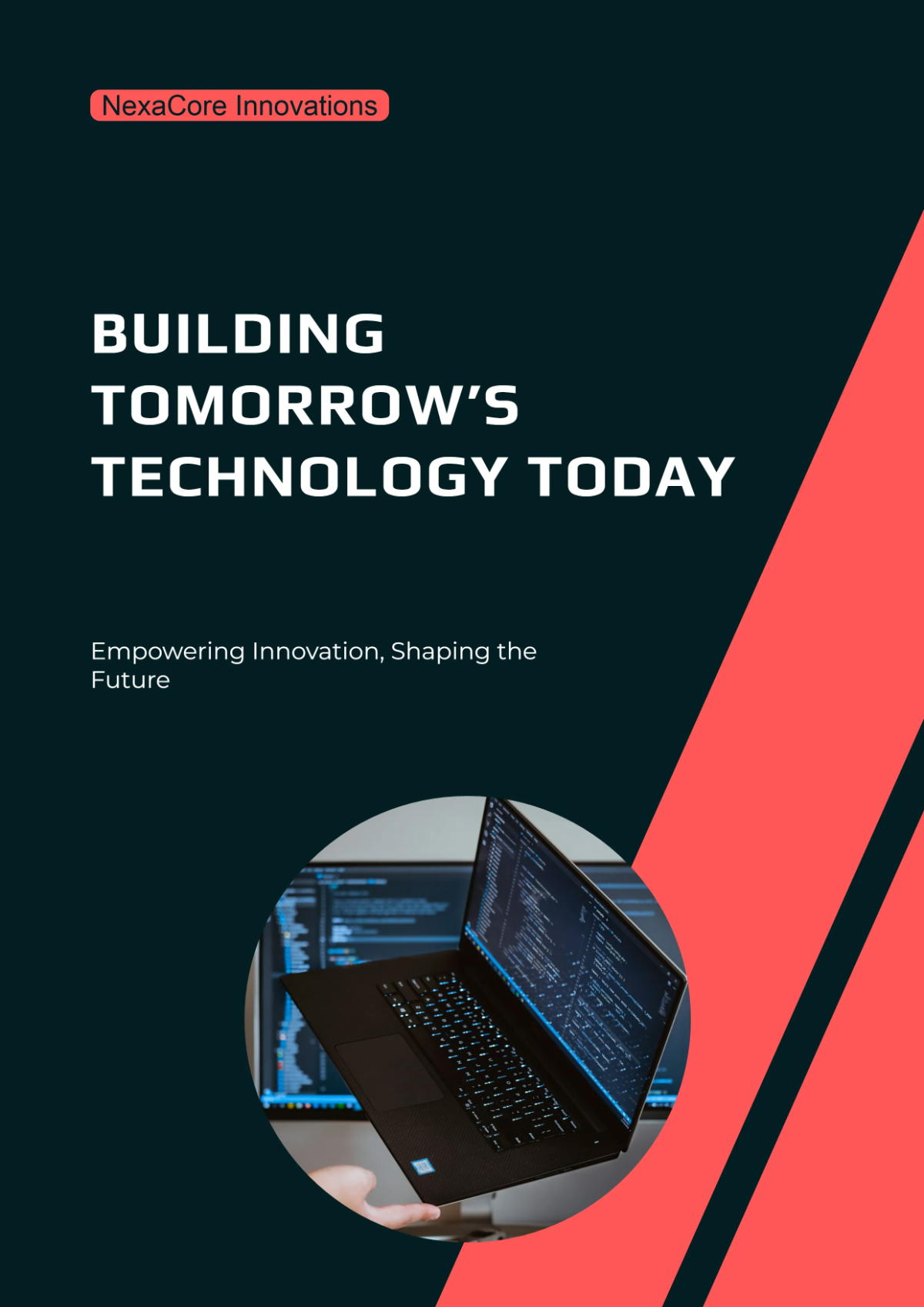 Free Tech Startup Company Profile Template to Edit Online