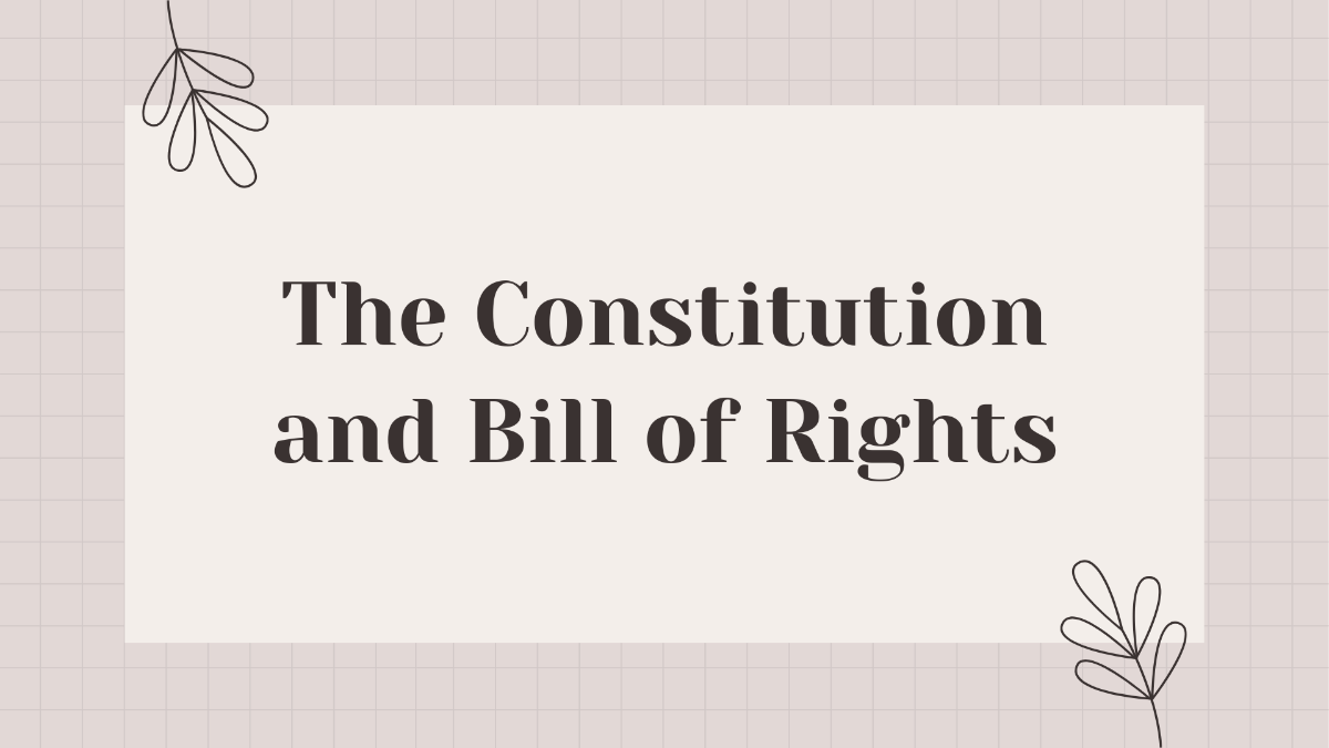 Free The Constitution and Bill of Rights to Edit Online